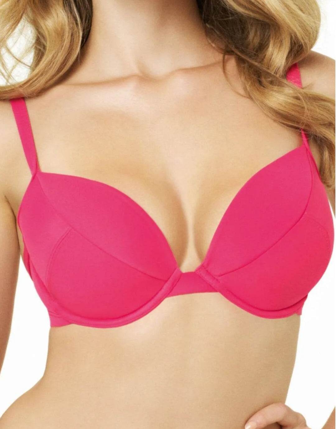 Panache Cleo By Dolly Plunge Strawberry Bikini Top - Biamonde